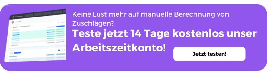 Der Spätschicht Zuschlag